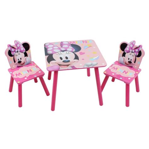 Vaikiškas staliukas su Minnie Mouse personažu