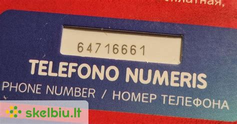 Registracijos telefono numeris