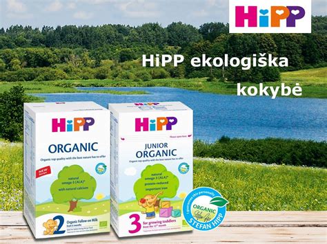 HiPP ekologiški pieno mišiniai