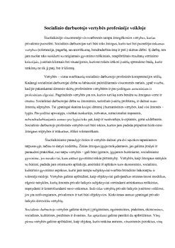 Socialinio darbuotojo vertybės