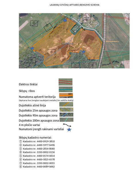 Modulinio maniežo aptvaro konfigūracijos schema