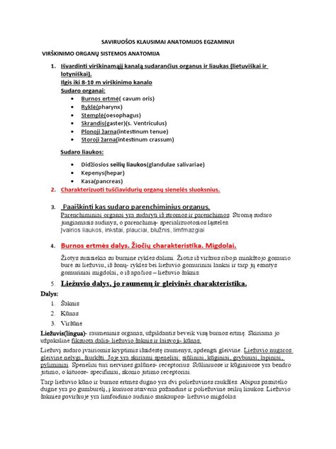 Kūdikio virškinimo sistemos schema
