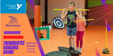 Vaikai sporto būrelyje