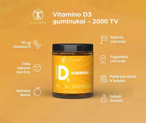Vitamino D šaltiniai: saulė, maistas ir papildai