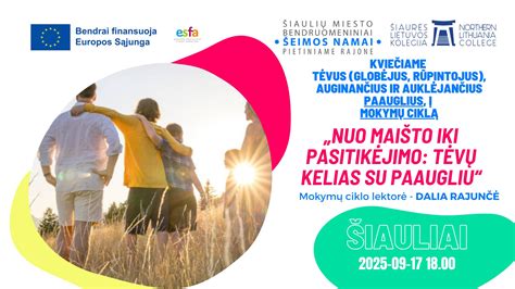 Mokymų ciklas globėjams