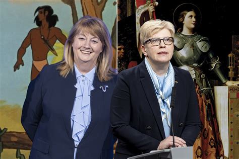 Žana d'Ark su vėliava mūšyje