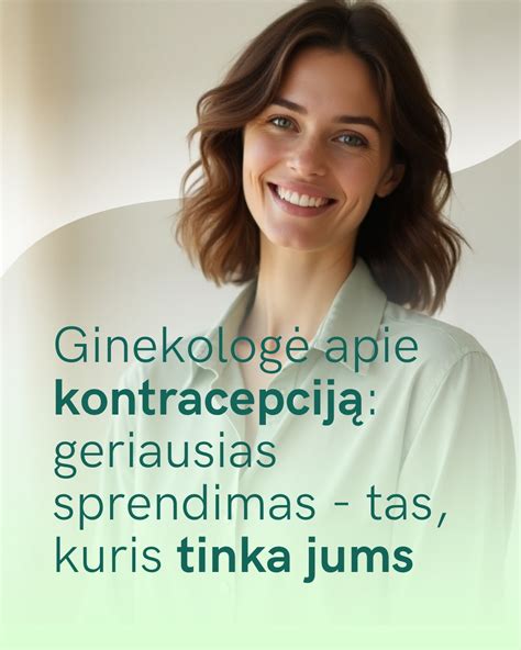 saugios kontracepcijos pasirinkimas