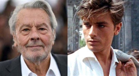 Alain Delon su vaikais