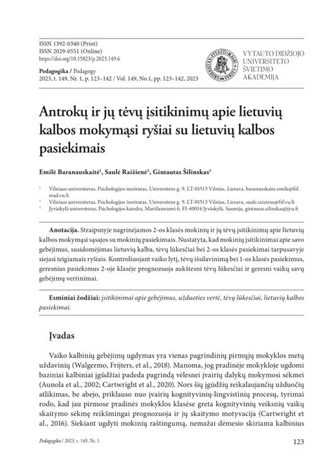 Auklės savybės ir tėvų lūkesčiai
