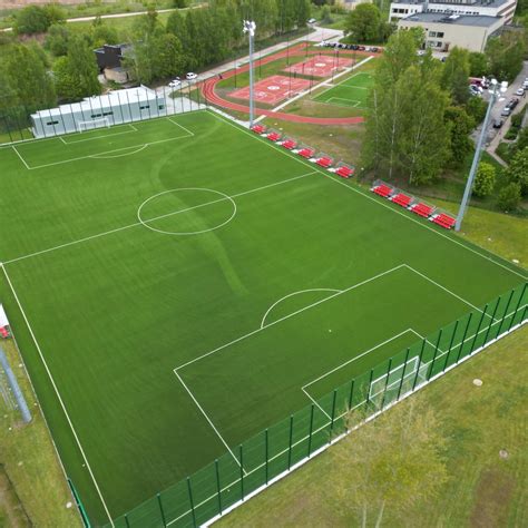 Amerikietiško futbolo aikštės schema