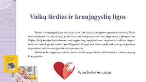 Vaikų širdies operacijos schema