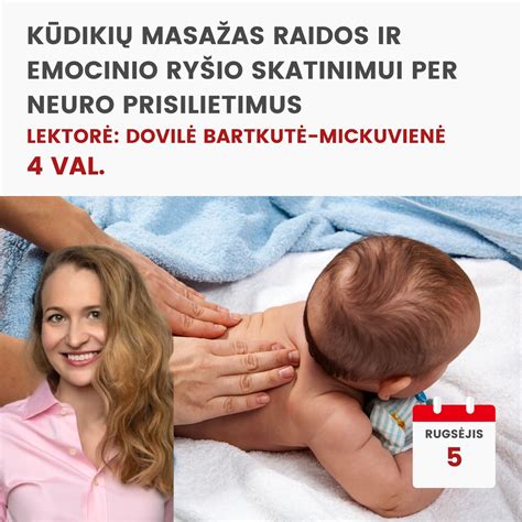 Kūdikių masažas namuose