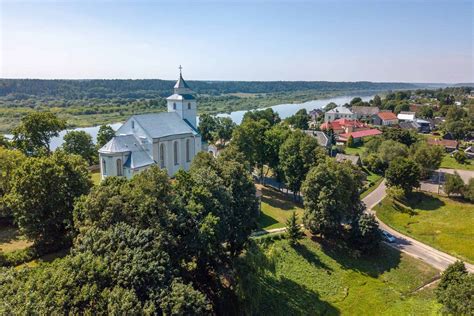 Viešvilės miestelio panorama