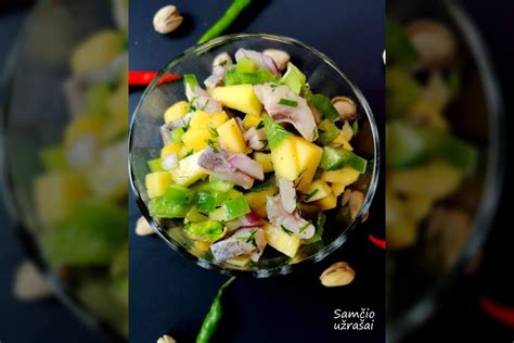 Silkės ir mangų derinys