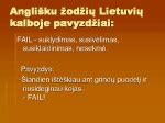Anglų kalbos įtaka lietuvių kalbai grafikas
