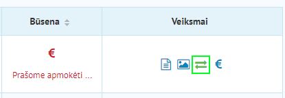 patogus užsakymų atsiėmimas ir apmokėjimas