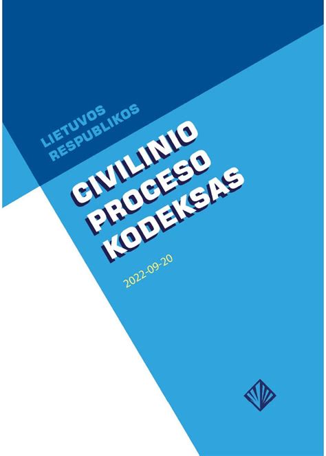 Lietuvos Respublikos Civilinio kodekso ir Civilinio proceso kodekso knygos