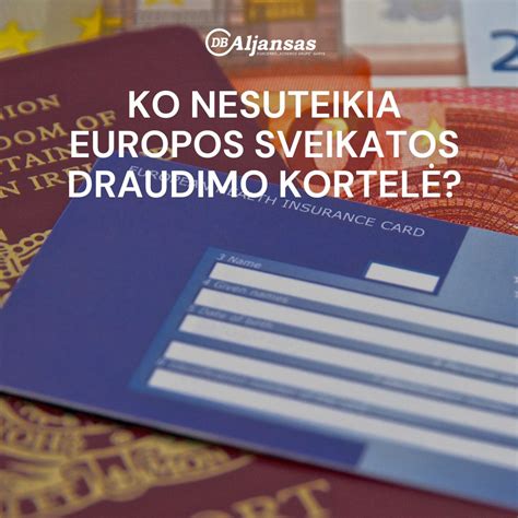 Sveikatos draudimo dokumentų tvarkymas TLK