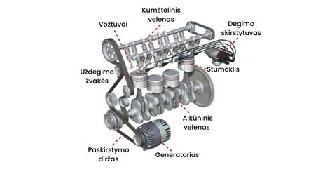 Schema kaip veikia arklio tepalas