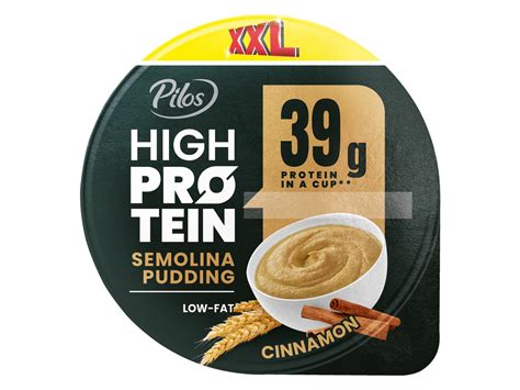 paruoštas manų pudingas su džemu