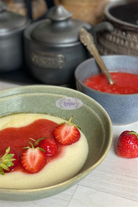 indelis su manų košės pudingu