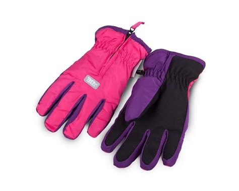 vaikiškos pirštinės su užtrauktuku