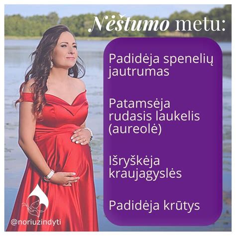 schema: krūtų pokyčiai nėštumo metu trimestrais