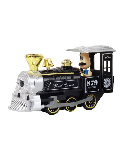 Garo mašinos ir lokomotyvo iliustracija