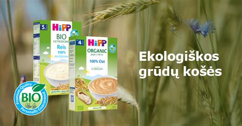 Įvairios grūdų košės kūdikiui