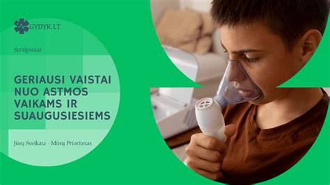Astmos simptomai vaikams