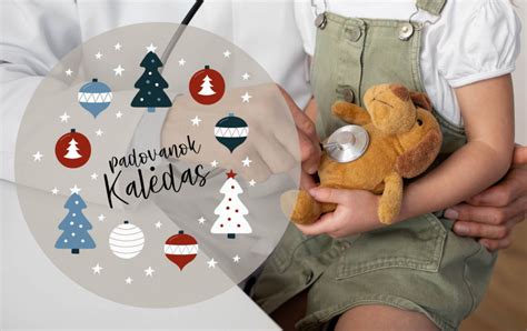 Savanoris su vaiku per šventes ligoninėje
