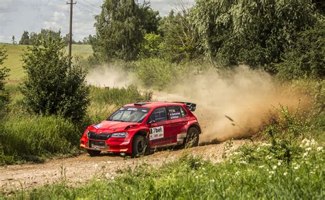 Martynas Samsonas ralio trasoje