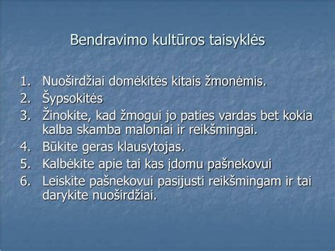 Šeimos susitarimų schema ir bendravimo taisyklės