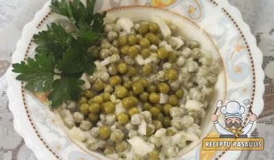 Konservuotų ir šviežių žirnelių palyginimas