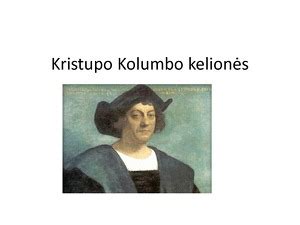 Kristupo Kolumbo portretas