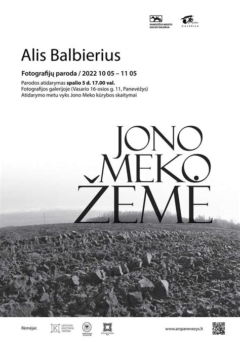 Fotografijų paroda „Jono Meko žemė“
