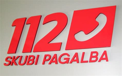 Pagalbos telefono numeris 112