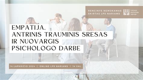 Empatija ir palaikymas darbe