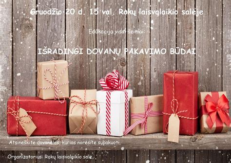Dovanų pristatymo būdai