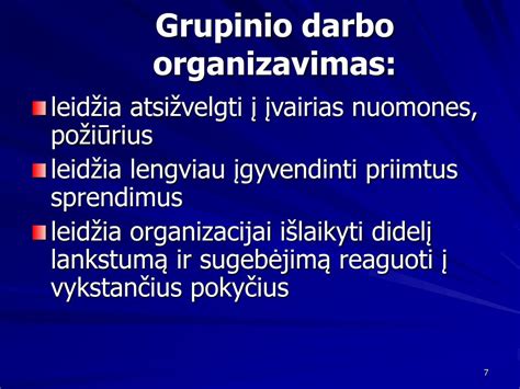 Diagrama: Individualaus ir grupinio darbo derinimas
