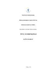 Mokytojų ir mokinių bendradarbiavimas