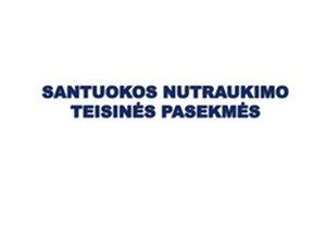 Santuokos nutraukimo priežastys ir pasekmės