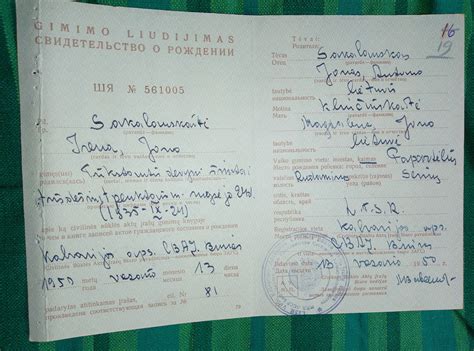 Amžinai galiojantis gimimo liudijimas