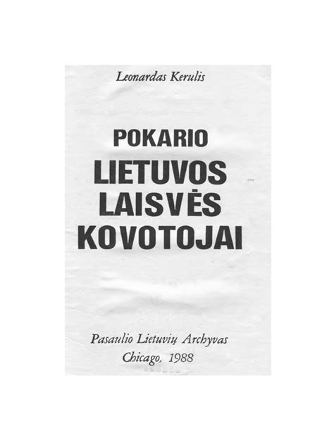 Pokario Lietuvos kaimas