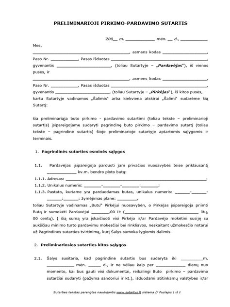 Pardavimo būsto su nepilnamečiais vaikais procedūrinė schema