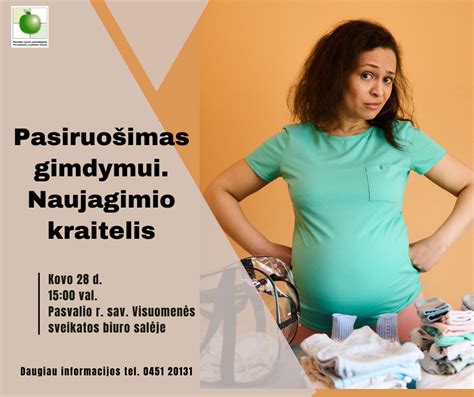 nėščioji besiruošianti gimdymui