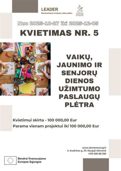 Senjorų užimtumo veiklos ir reabilitacijos salė