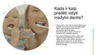 vaiko higienos mokymas
