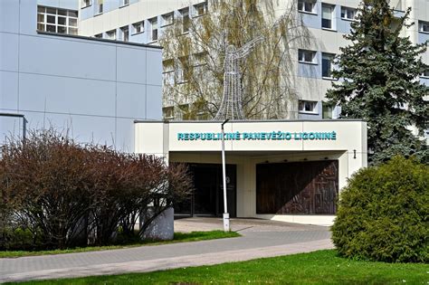 Respublikinės Panevėžio ligoninės fasadas