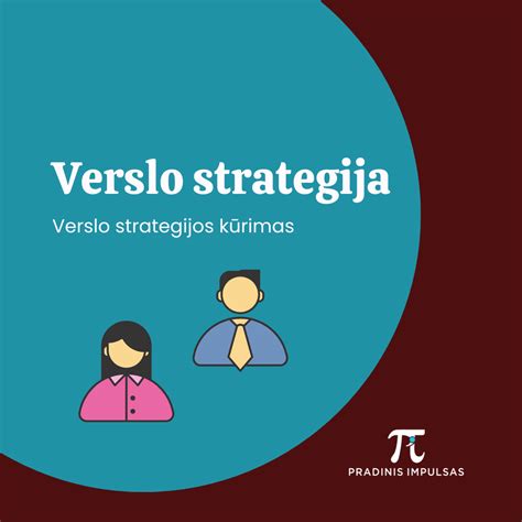 Verslo strategijos schema